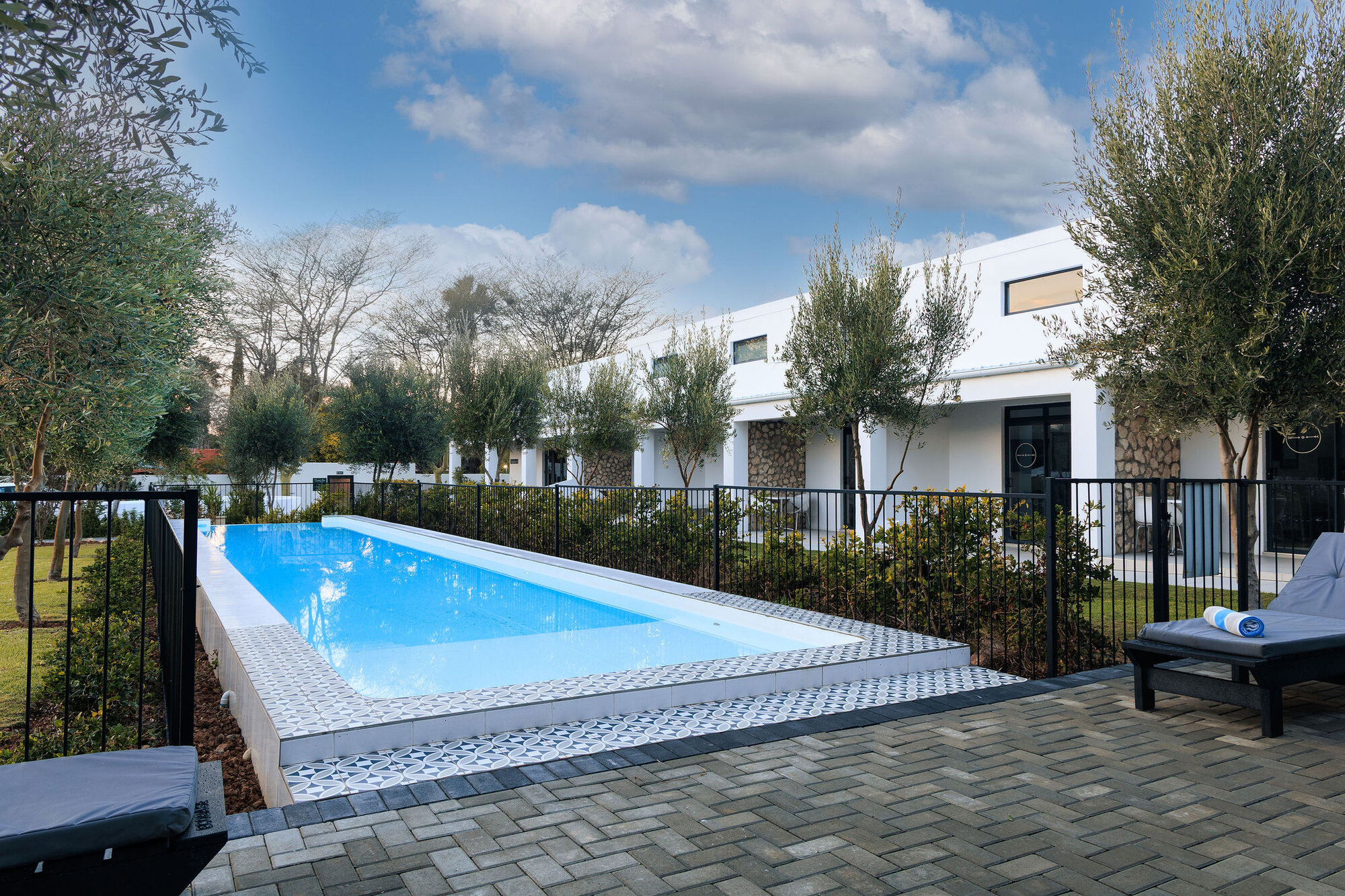 Poolside view